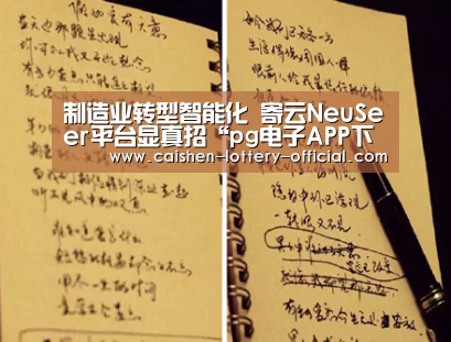 制造业转型智能化 寄云NeuSeer平台显真招“pg电子APP下载”(图4) pg电子下载